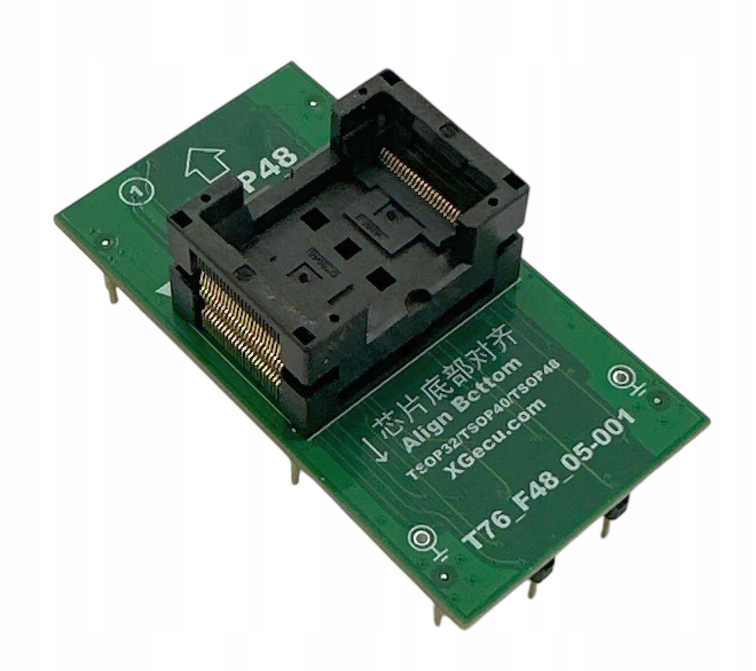 Adaptér TSOP28/32/40/48 Zif programátoru XGecu T76