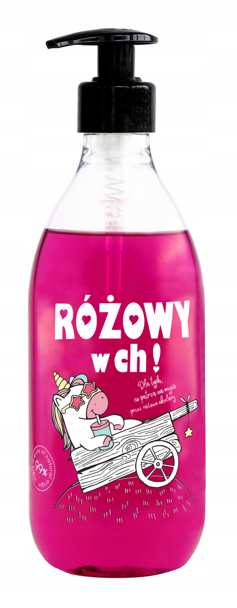 

LaQ Shots! Żel pod prysznic Różowy w ch! 500 ml
