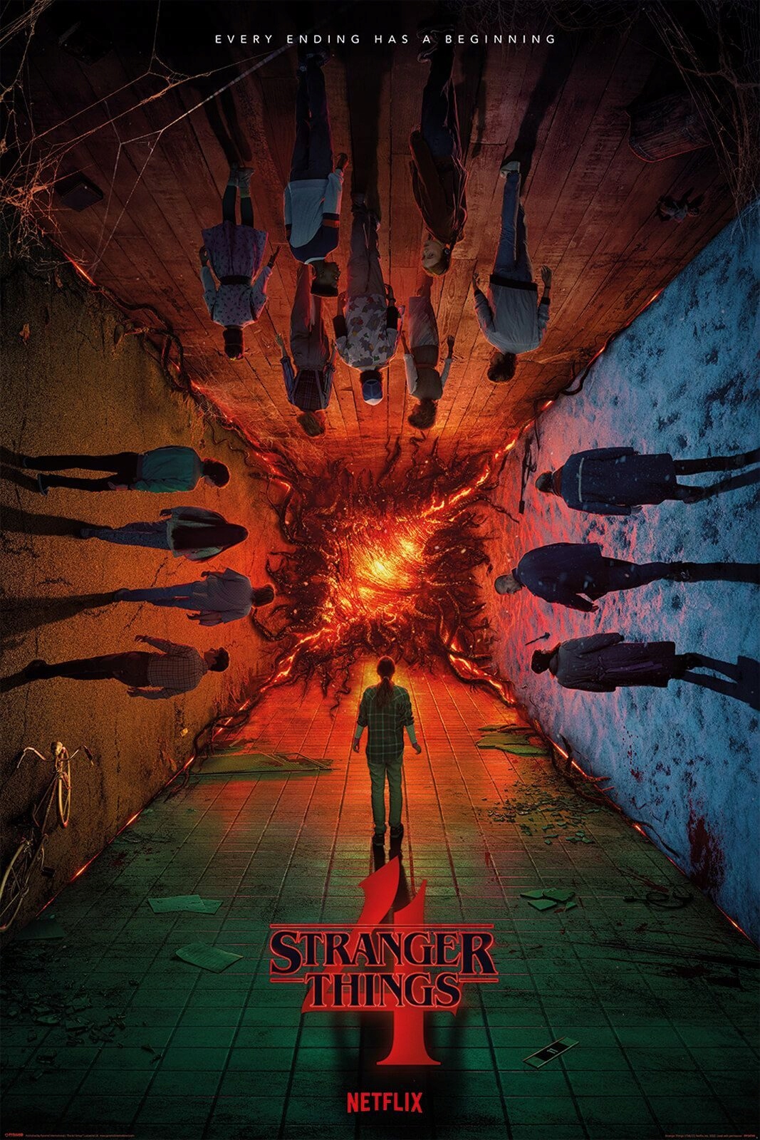 

Stranger Things 4 plakat 61x91,5 cm