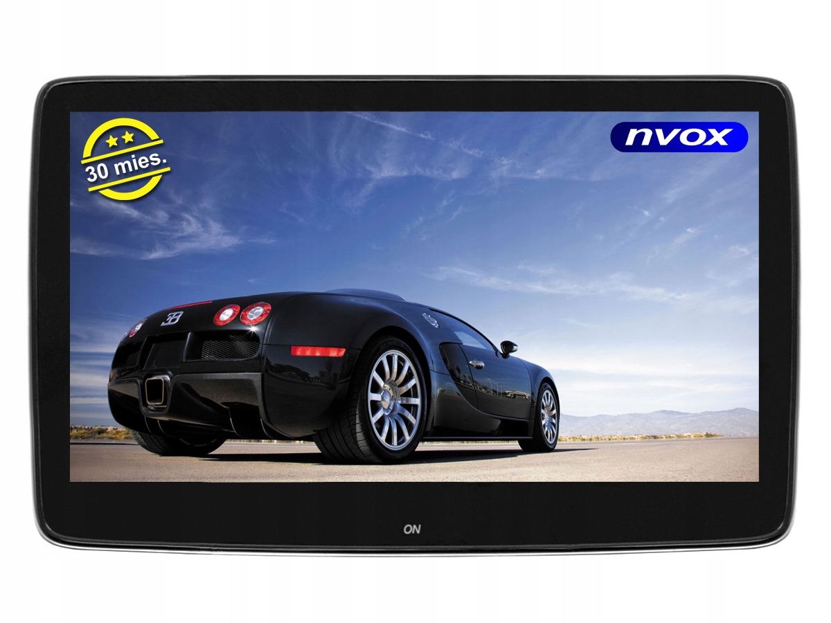 MONITOR SAMOCHODOWY NA ZAGŁÓWEK 10 CALI HD ANDROID Stan opakowania oryginalne