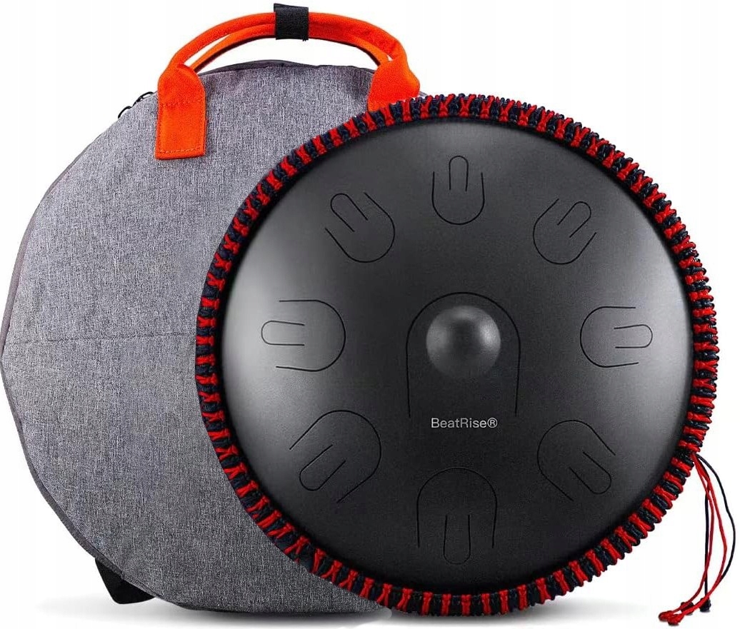 Jazykový buben Handpan BeatRise Drum D Minor 9 zvuků 14" Set