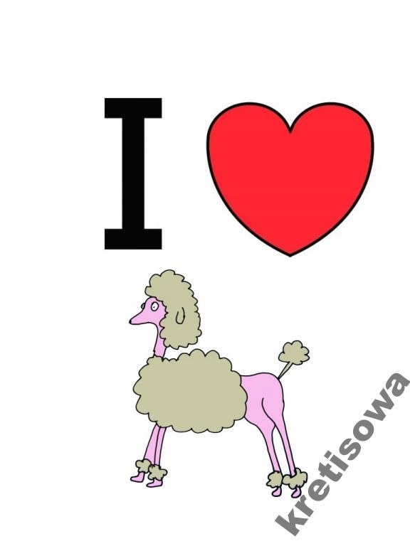 

Damska Pies Pudel Pudelek Hit Super Wzory p5a