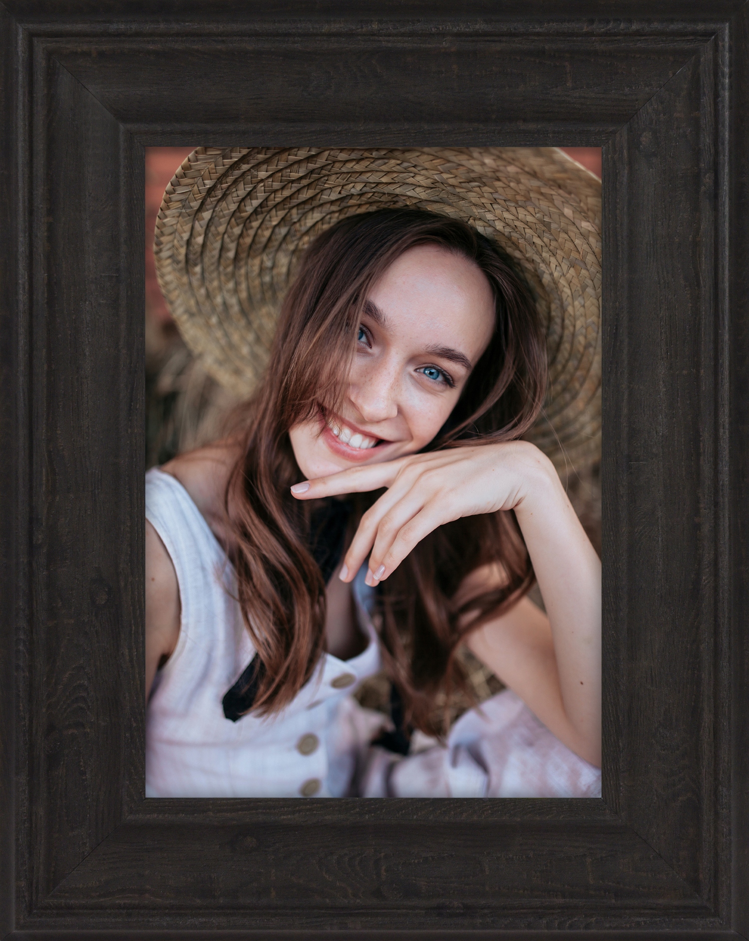 

Ramka Na Zdjęcia Brązowa 30x40 CM Foto Rama