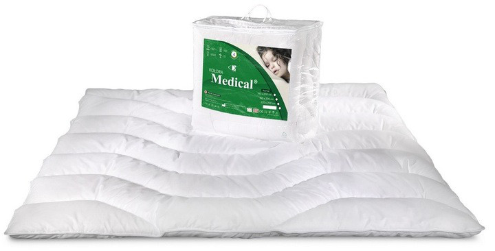 Antialergická přikrývka 180x200 Medical letní bílá