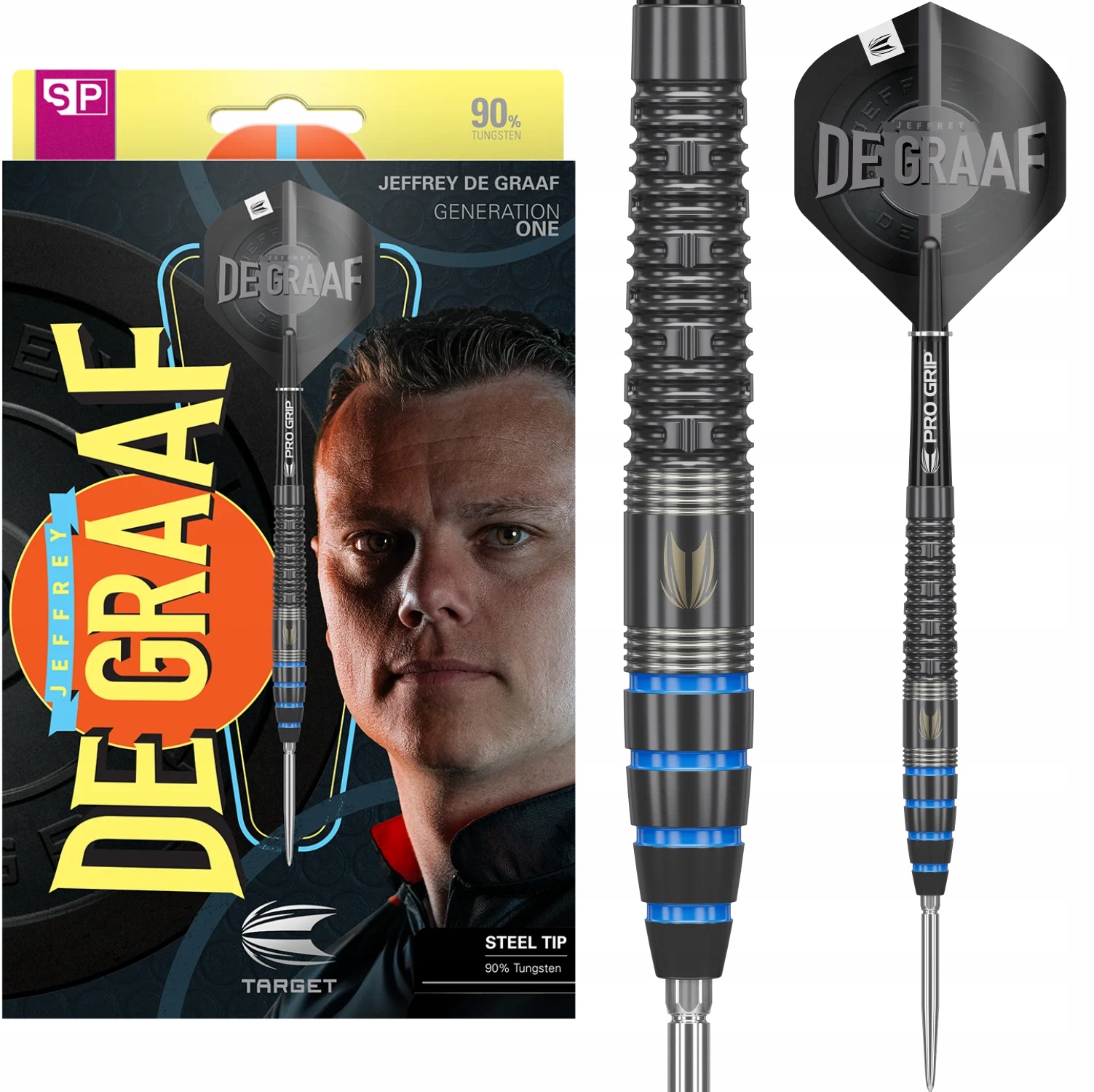 Lotki Rzutki Dart Target Jeffrey De Graaf G1 Sp 90% Wolfram 23g