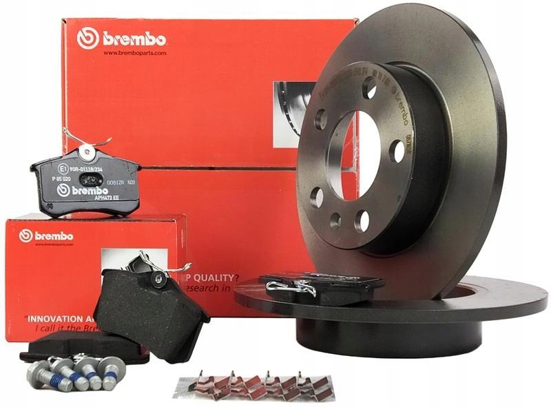 Tarcze Klocki Brembo Vw Golf IV Audi A3 Skoda