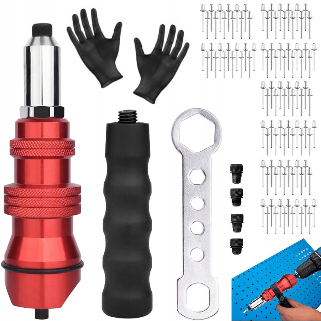Nýtovač nýtů Na Šroubovák Adaptér Nástavec