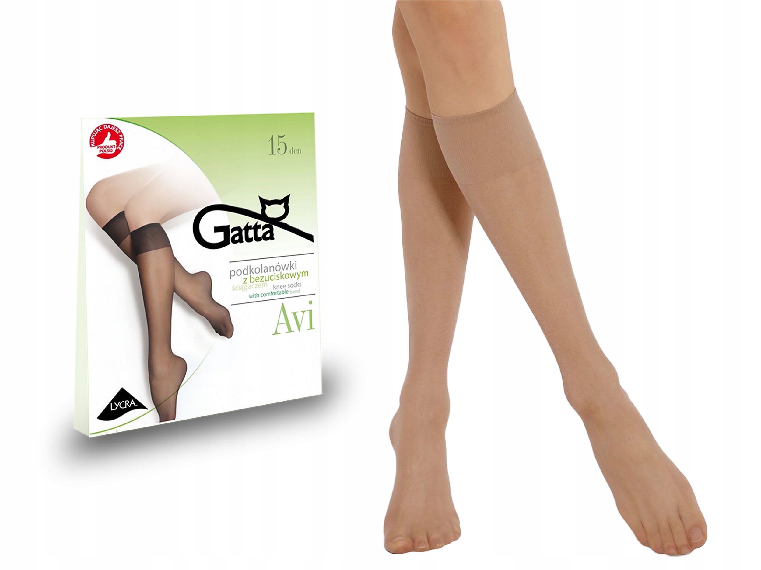 

Gatta Avi podkolanówki, lycra 2 pary, 15 den daino