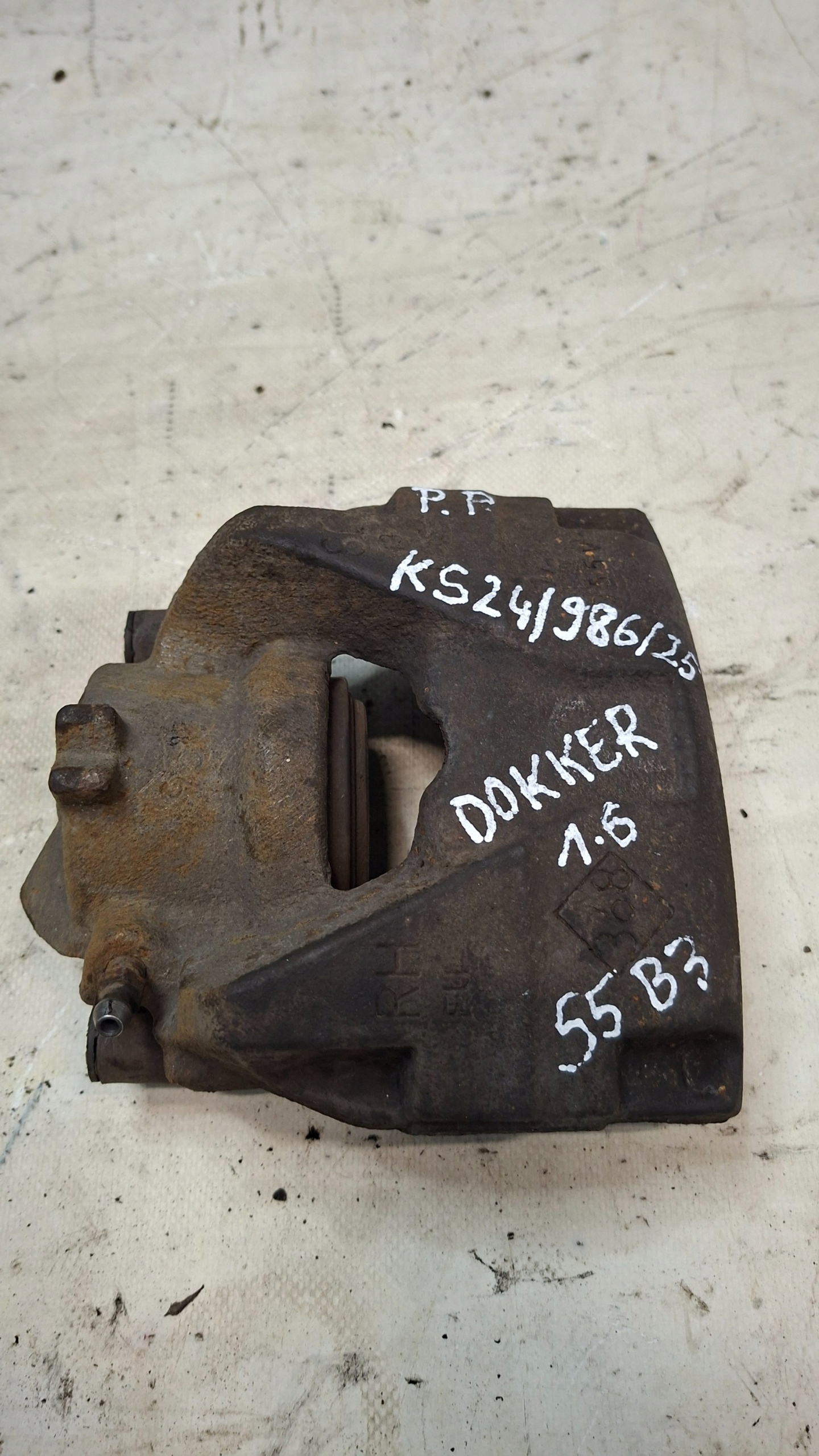 caliper brake right front DACIA DOKKER 1.6