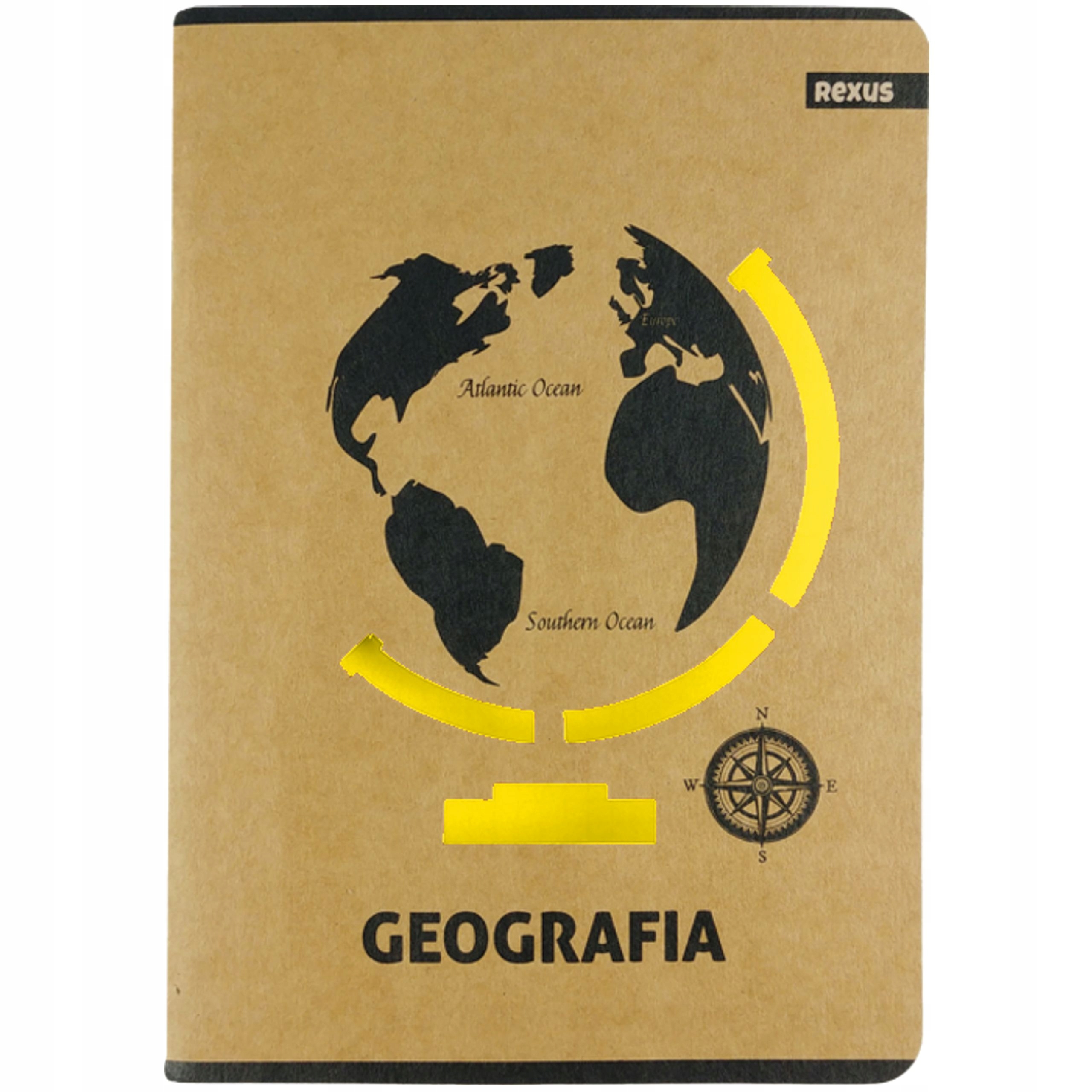 

Zeszyt Przedmiotowy Format A5 58 kartek Geografia