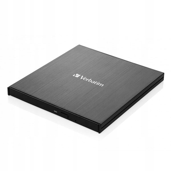 Nagrywarka zewnętrzna Verbatim Slimline CD/DVD Usb 3.2 Gen1/USB-C