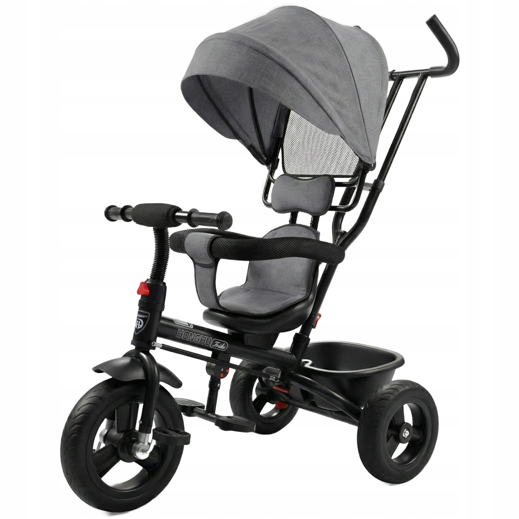 Rowerek Trójkołowy Z Rączką Dla Dzieci Dziecięcy Pchacz Multifunkcyjny 3w1