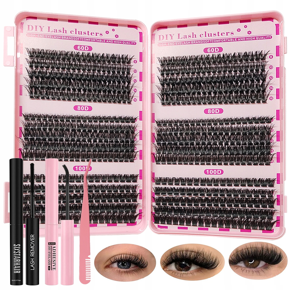Bondingové řasy Startovací Sada Diy 580 Bonding Lash lepidlo