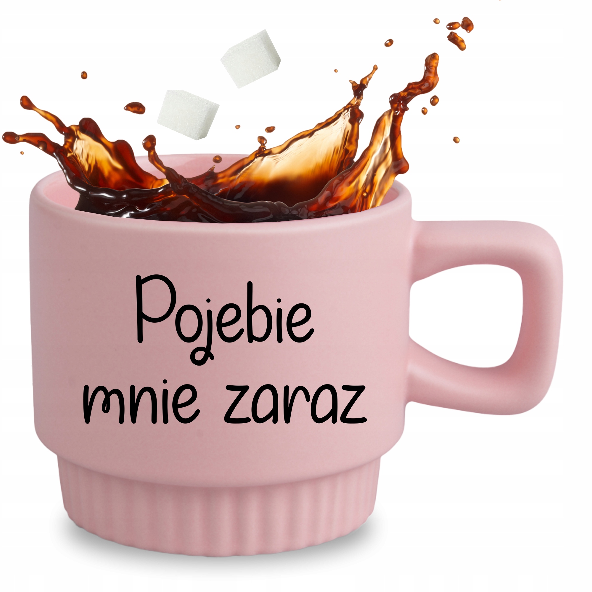 Riflovaný Hrnček Ružový Ideálny Darček Do Práce Pre Mňa Hneď Darček