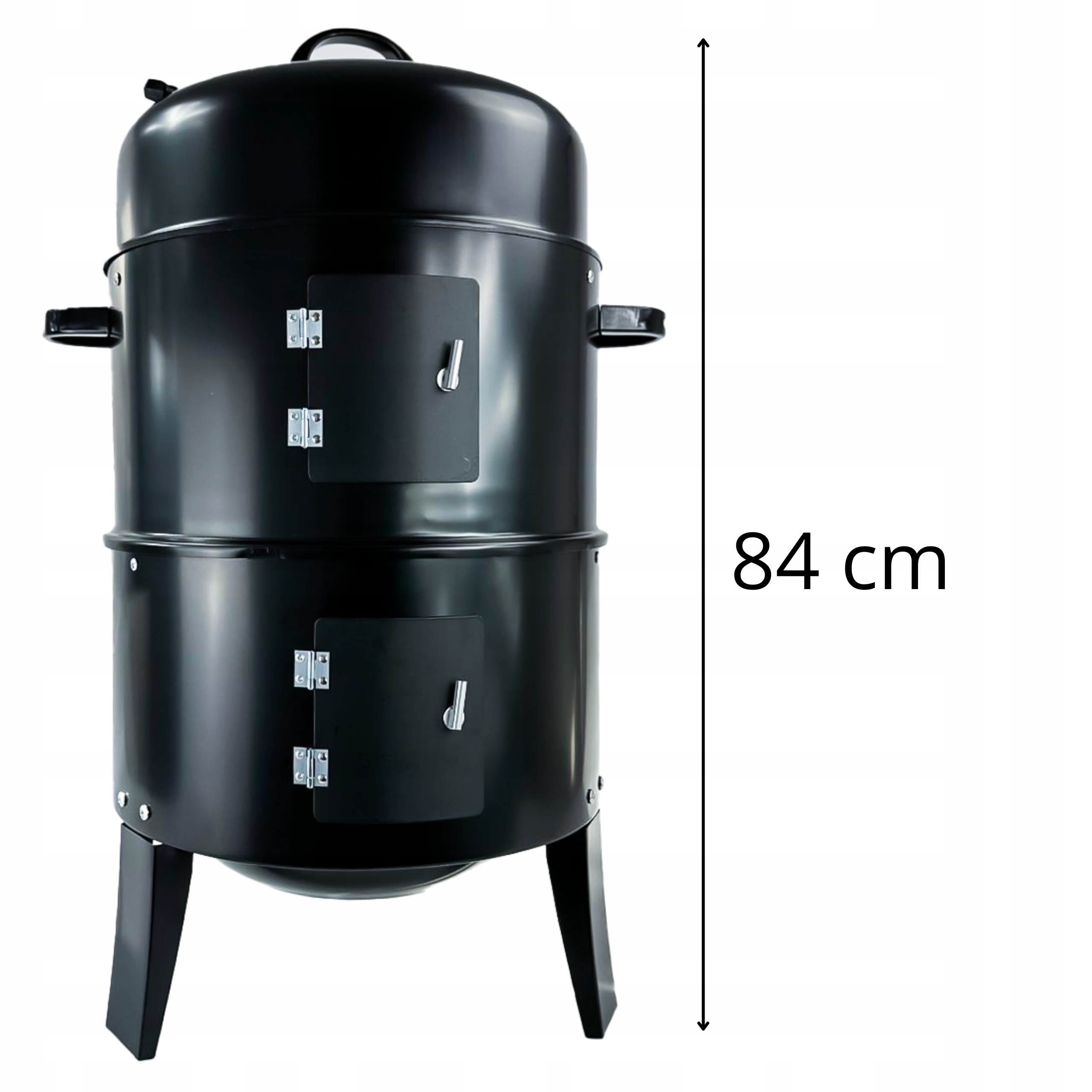 GRILL WĘDZARNIK OGRODOWY WĘGLOWY PALENISKO 3W1 OKRĄGŁY PRZENOŚNY +ROZPAŁKA Producent inna