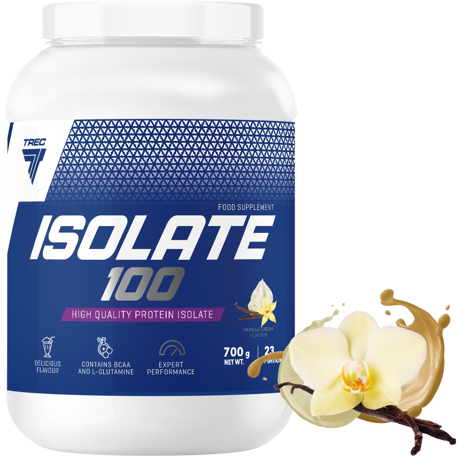 Izolát Bílkovin Premium Wpi 100% Trec Whey Isolate Iso Protein Bcaa