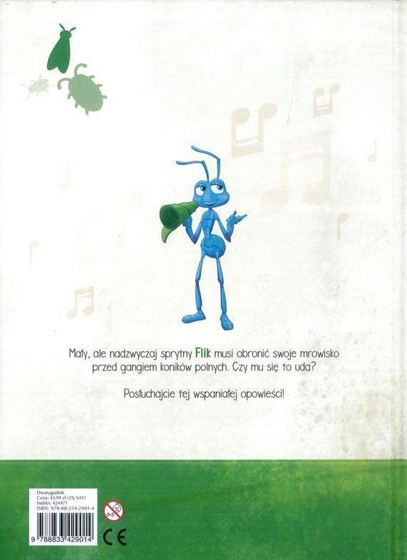 KOLEKCJA AUDIOBAJKI DISNEYA 36 DAWNO TEMU W TRAWIE Numer czasopisma 36