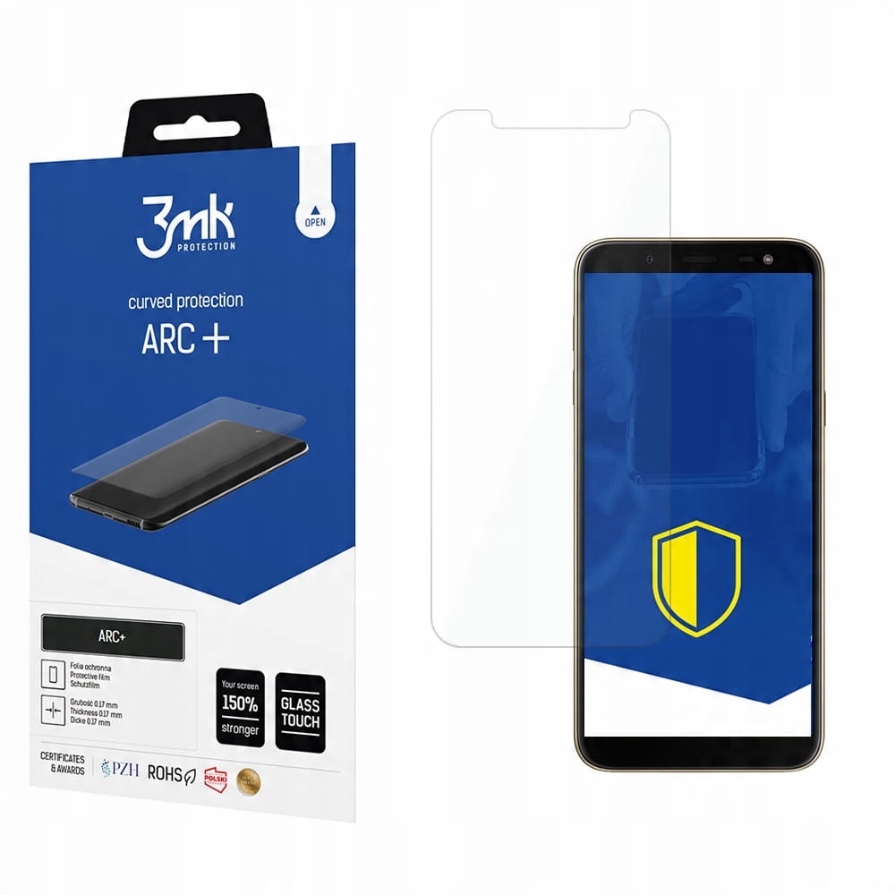 

Folia 3mk na ekran do Samsung Galaxy J6 2018 Arc+