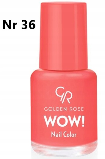 Golden Rose Wow Nail Color 6ml 36