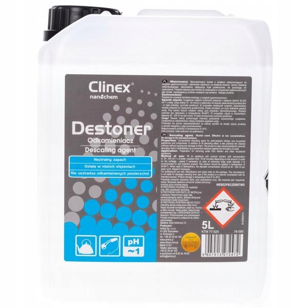 

Clinex Destoner Odkamieniacz Koncentrat 5L