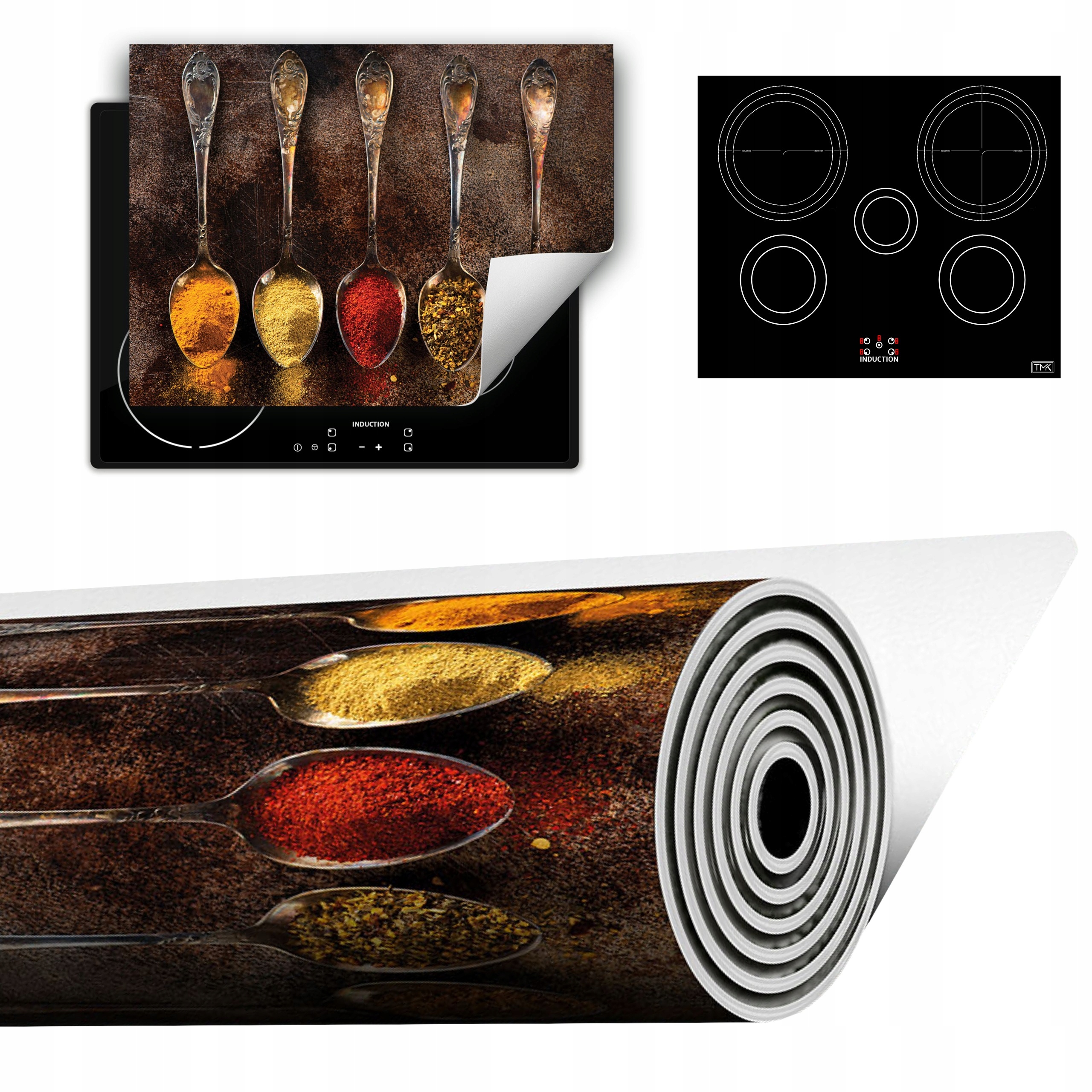 Vinylová Podložka Do Kuchyně Více Místa 70x52 lžíce koření