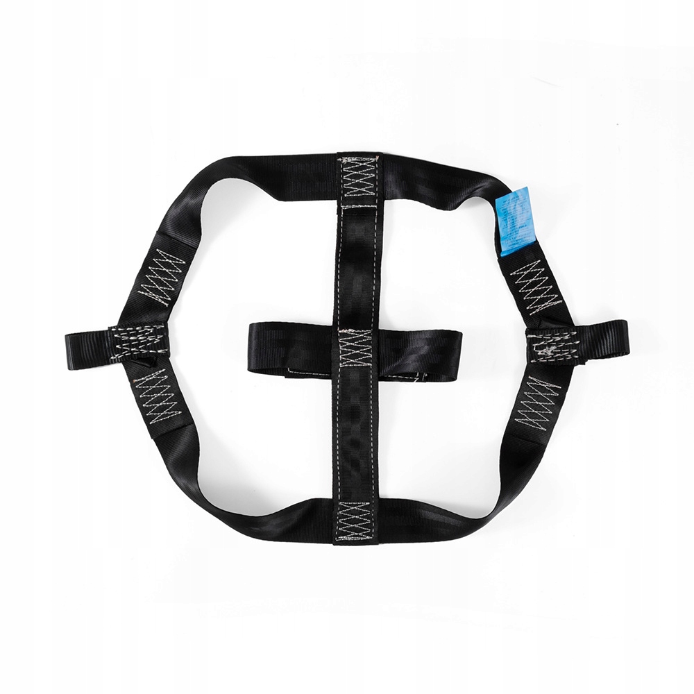 Motocyklowe tylne koło Transport Tie Down Strap Heavy Duty Tire Czarny