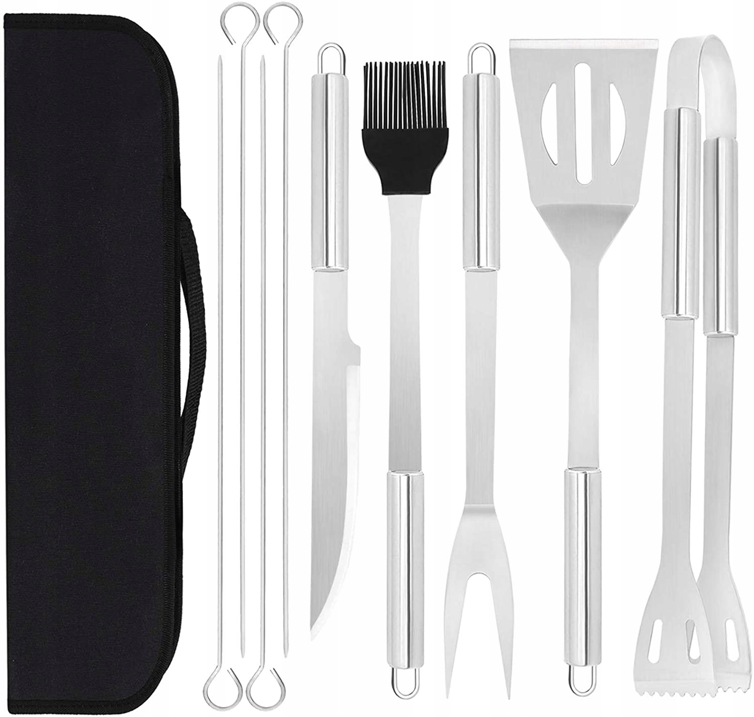 PRZYBORY DO GRILLA ZESTAW SZTUĆCÓW DO GRILLOWANIA