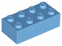 

Lego 3001 Średni niebieski 2x4 brick Nowy 1szt