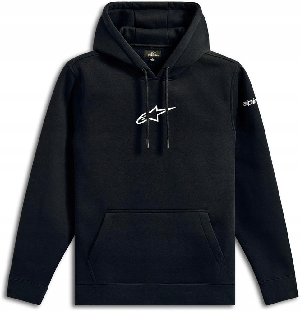 Mikina Casual Alpinestars Frontal Black 2XL 1235-51610-10-XXL