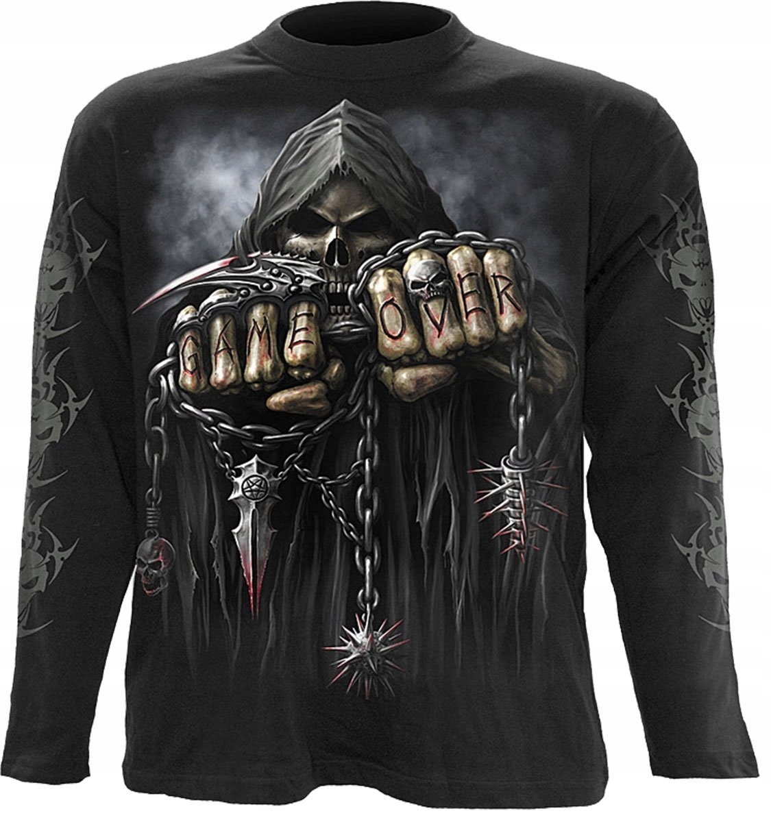 Game Over Dlouhý rukáv Spiral M