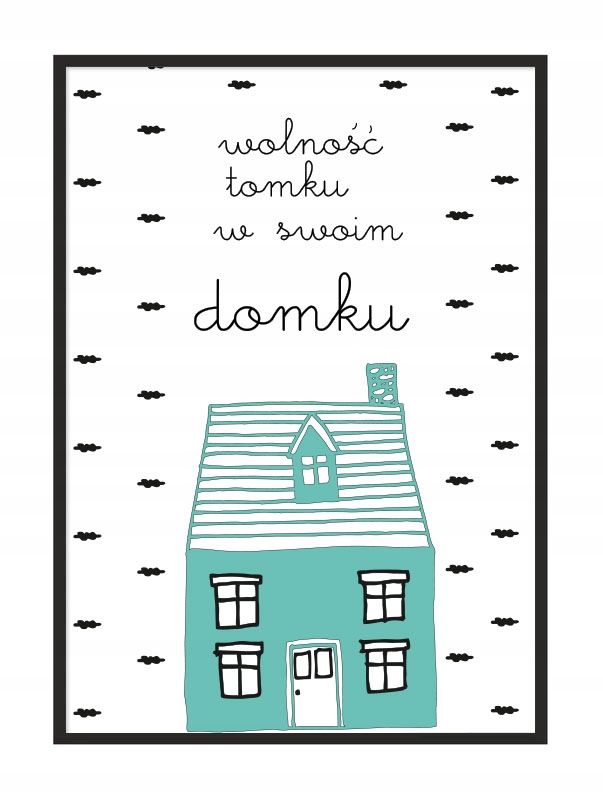 

Obraz Plakat W Ramie 33x43 cm Wolność P063