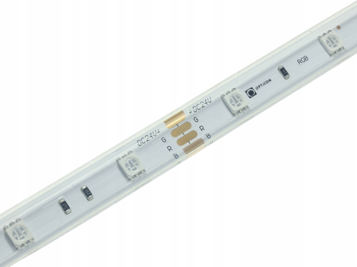 Taśma LED 24V RGB 150 SMD 5050 7,2W/m IP68 12mm