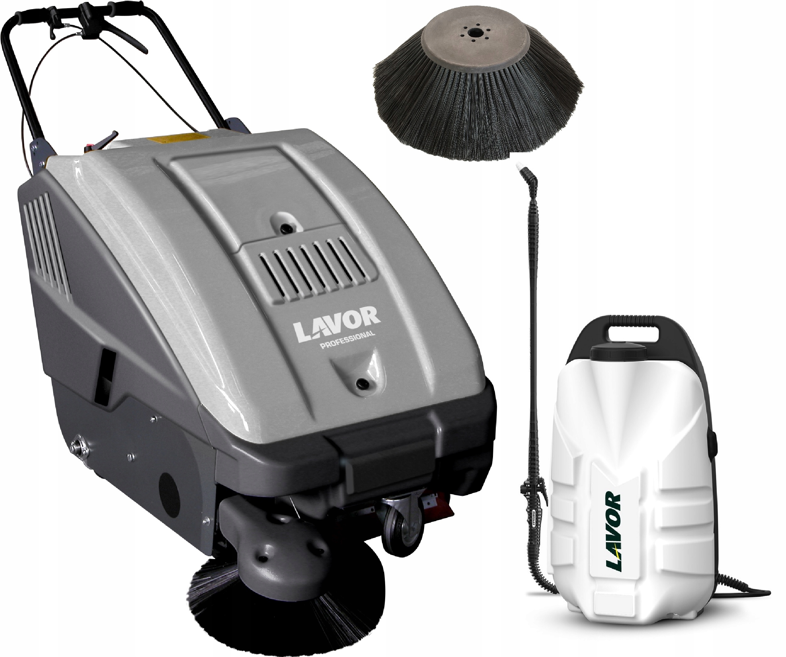 ZAMIATARKA SWL 700ET OTRZĄSACZ+SANIX14 PLECAKOWY