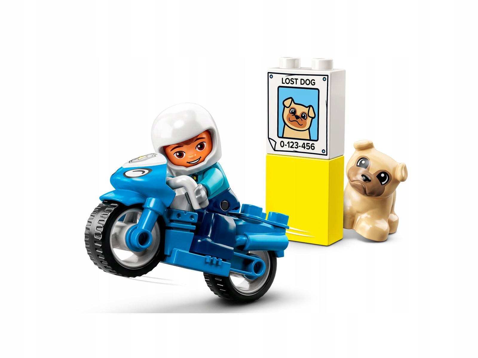 LEGO DUPLO 10967 MOTOCYKL POLICYJNY Wiek dziecka 2 lata +