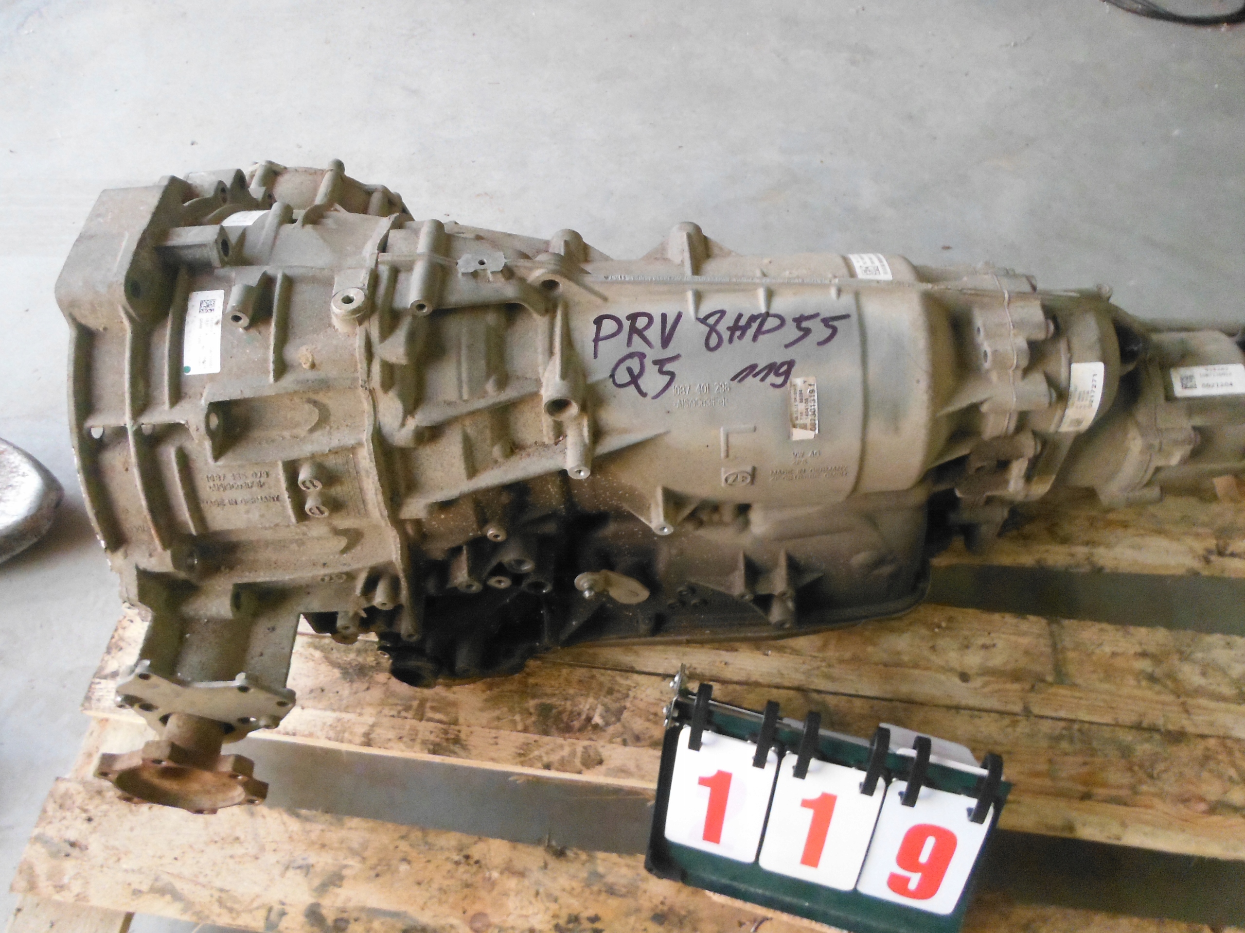 GETRIEBE AUDI Q5 2.0 TFSI 8HP555 PRV