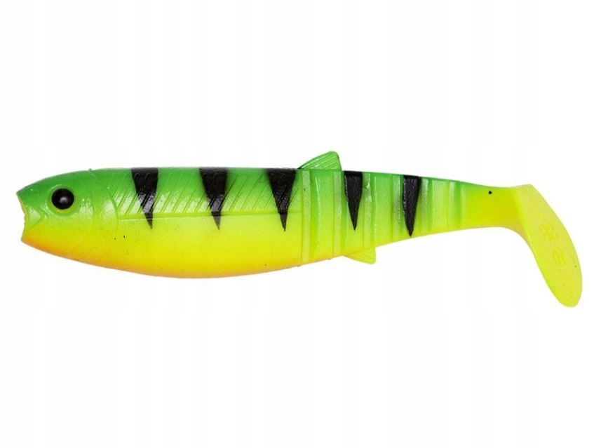 Savage Gear Cannibal Shad 8cm Firetiger