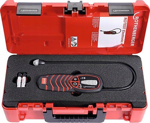 Detektor gazu Rothenberger Rotest Electronic 4 świadectwo kalibracji