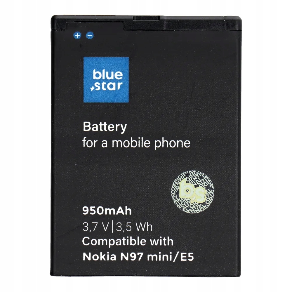 Blue Star bateria do Nokia N97 Mini E5 E7-00 N8 950 mAh