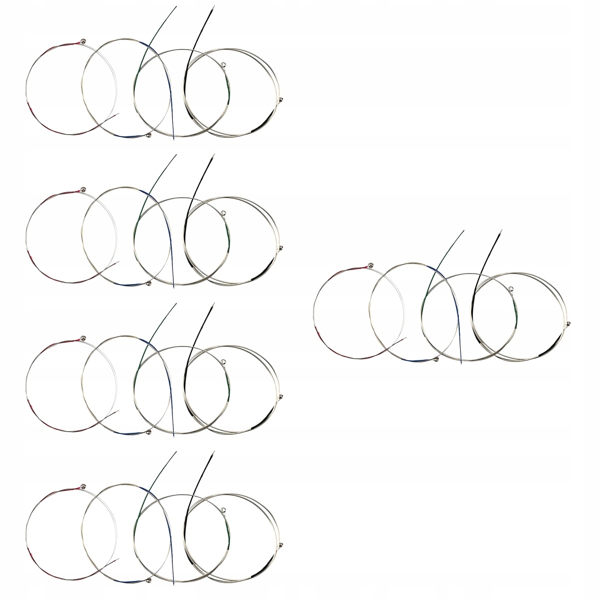 5 zestawów Instrument Part Strings Viola Stri