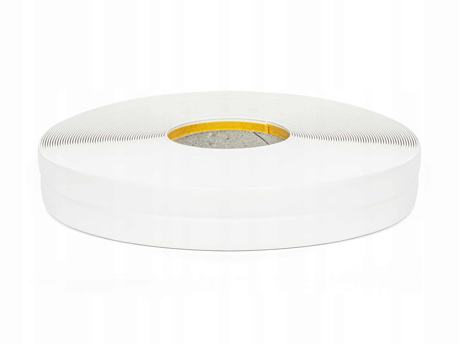 Podlahová lišta gumová Samolepicí Podlahová 18x18 mm Bílá 10 m