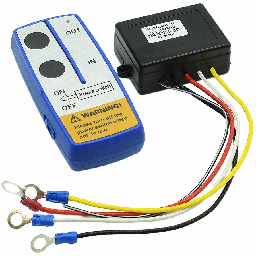 

Pilot Do Wyciągarki Bezprzewodowy 12V Wciągarki