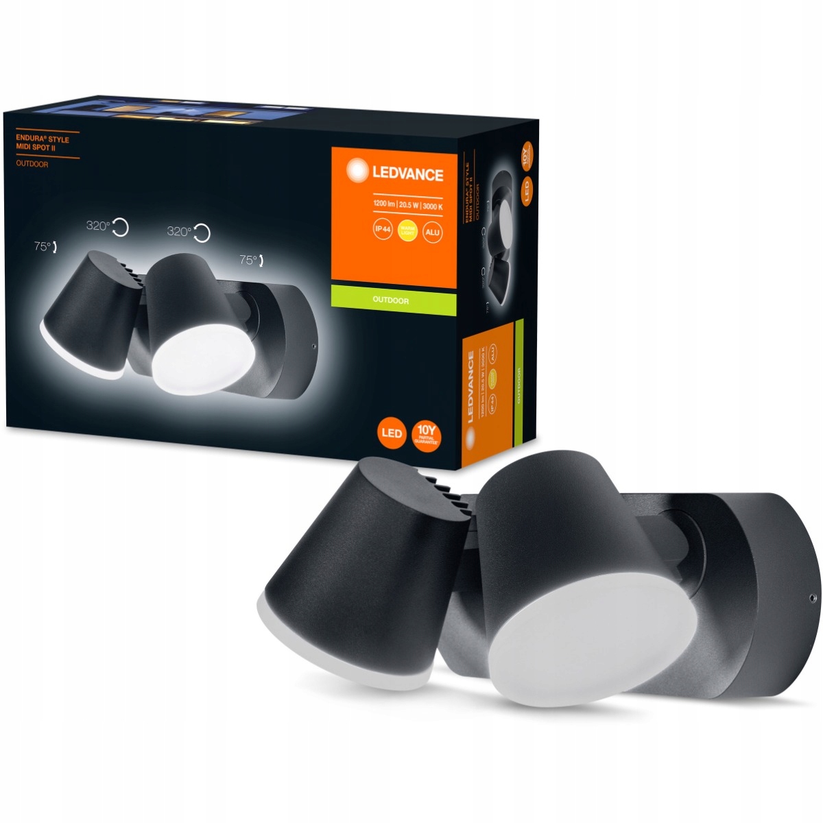 

Kinkiet Ścienny Lampa Led Ruchoma 20W Ledvance