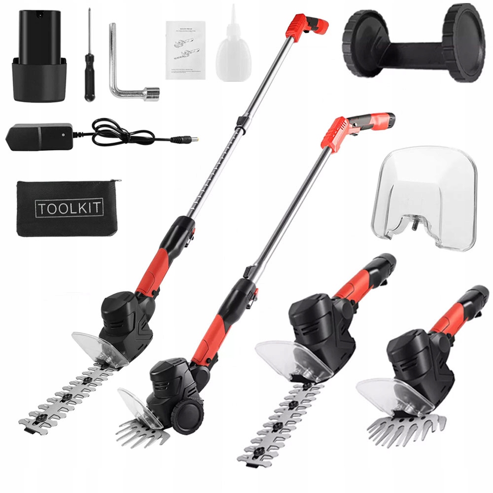 Aku Vyžínač Elektrický Vyžínač Křovinořez na Trávy Aku 2 Nože