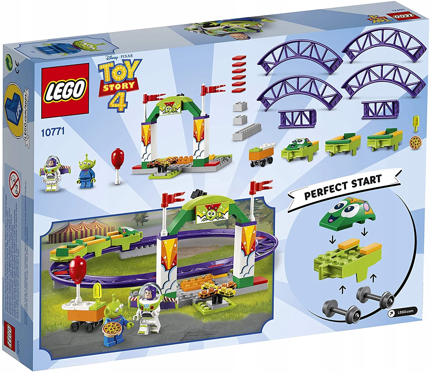LEGO TOY STORY 4 KARNAWAŁOWA KOLEJKA 10771 Marka LEGO