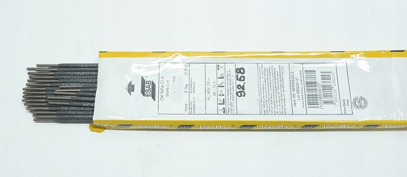 

Elektroda Esab Ok 92.58 NiFe-Cl-A 3.2 x350mm 0,7kg