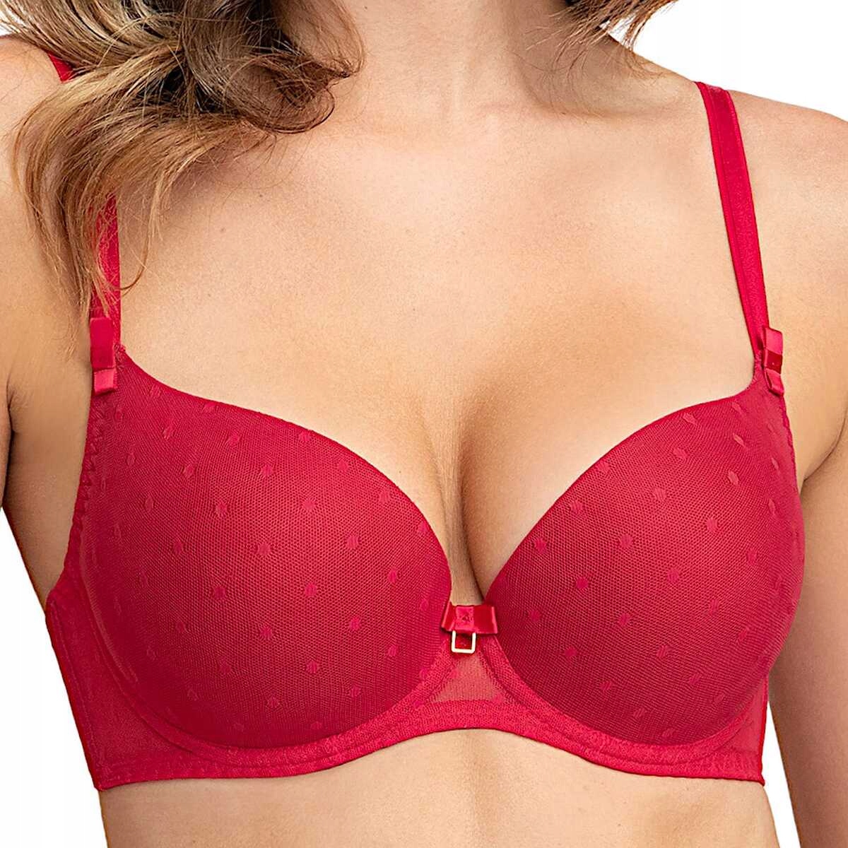 Corin push-up podprsenka Twiggy 16723 rubínová 70F