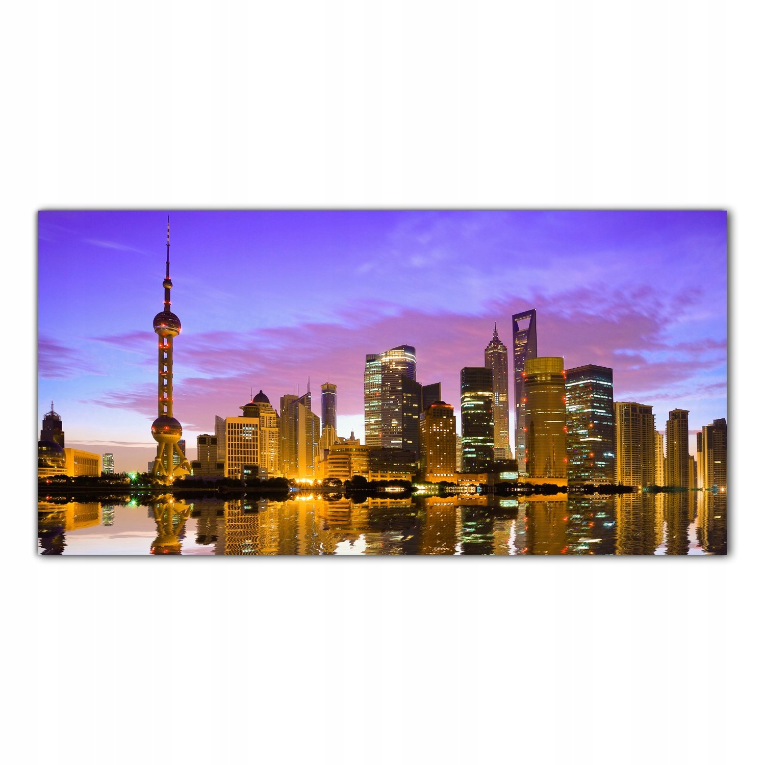 

Obraz na szkle Foto Shanghai Miasto Azja 100x50