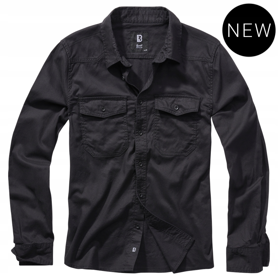 

Koszula Brandit Flanellshirt black 4XL