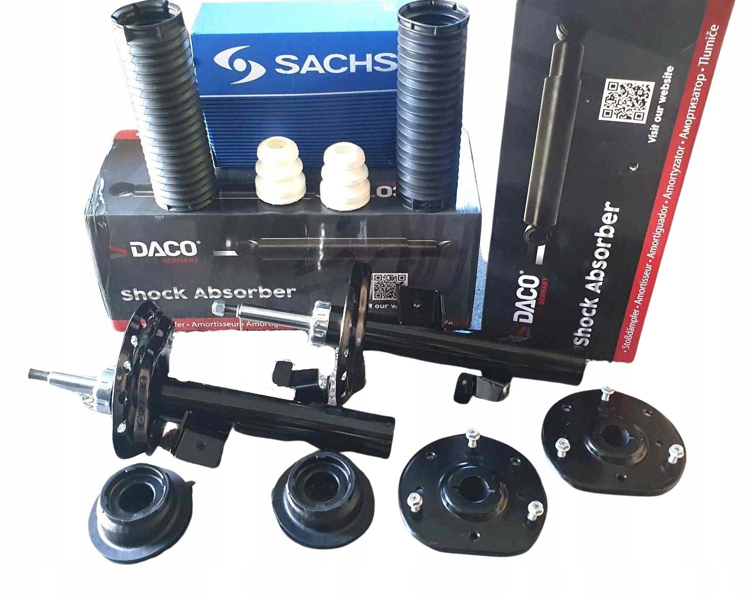 AMORTYZATORY ŁOŻYSKA PODUSZKI FORD GALAXY S-MAX