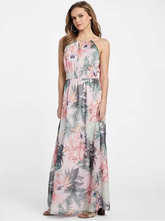 Guess dámské dlouhé šaty Lola S